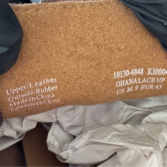 Olukai Ohana Mens Slip On Shoes 9 Casual Brown Comfort Suede Leather Casual - Picture 7 of 9